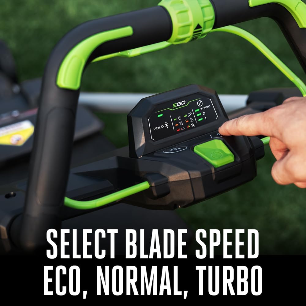 EGO Power+ LM2206SP 56V 22" Self-Propelled Cordless Lawn Mower, 10Ah + 5Ah Batteries, Turbo Charger