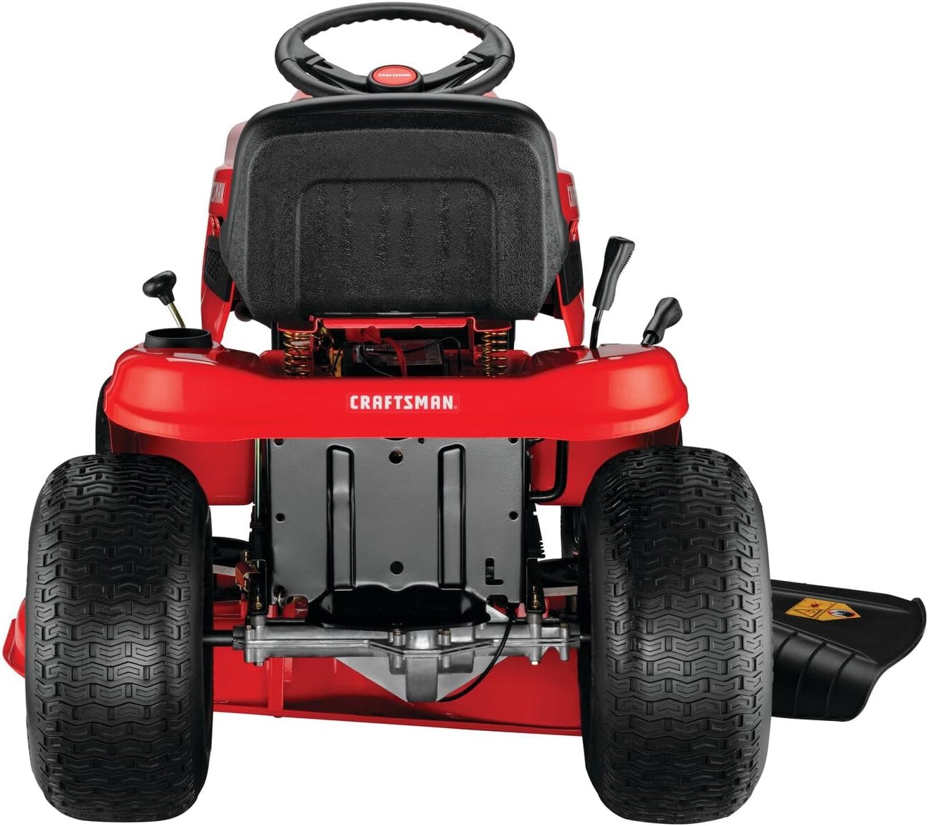 CRAFTSMAN 42" Gas Riding Lawn Mower, 17.5 HP Briggs & Stratton Engine, 7-Speed Lawn Tractor